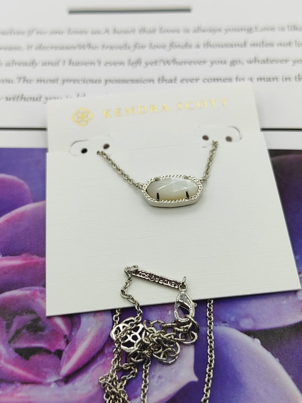 Kendra Scott silver Necklace